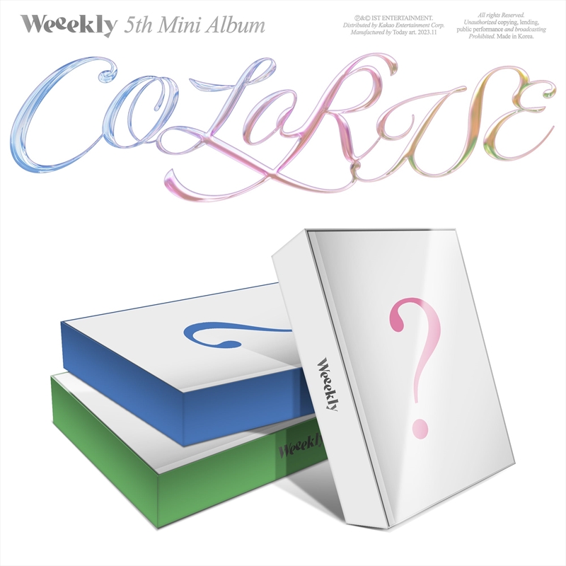 Colorise - 5th Mini Album (RANDOM)/Product Detail/World