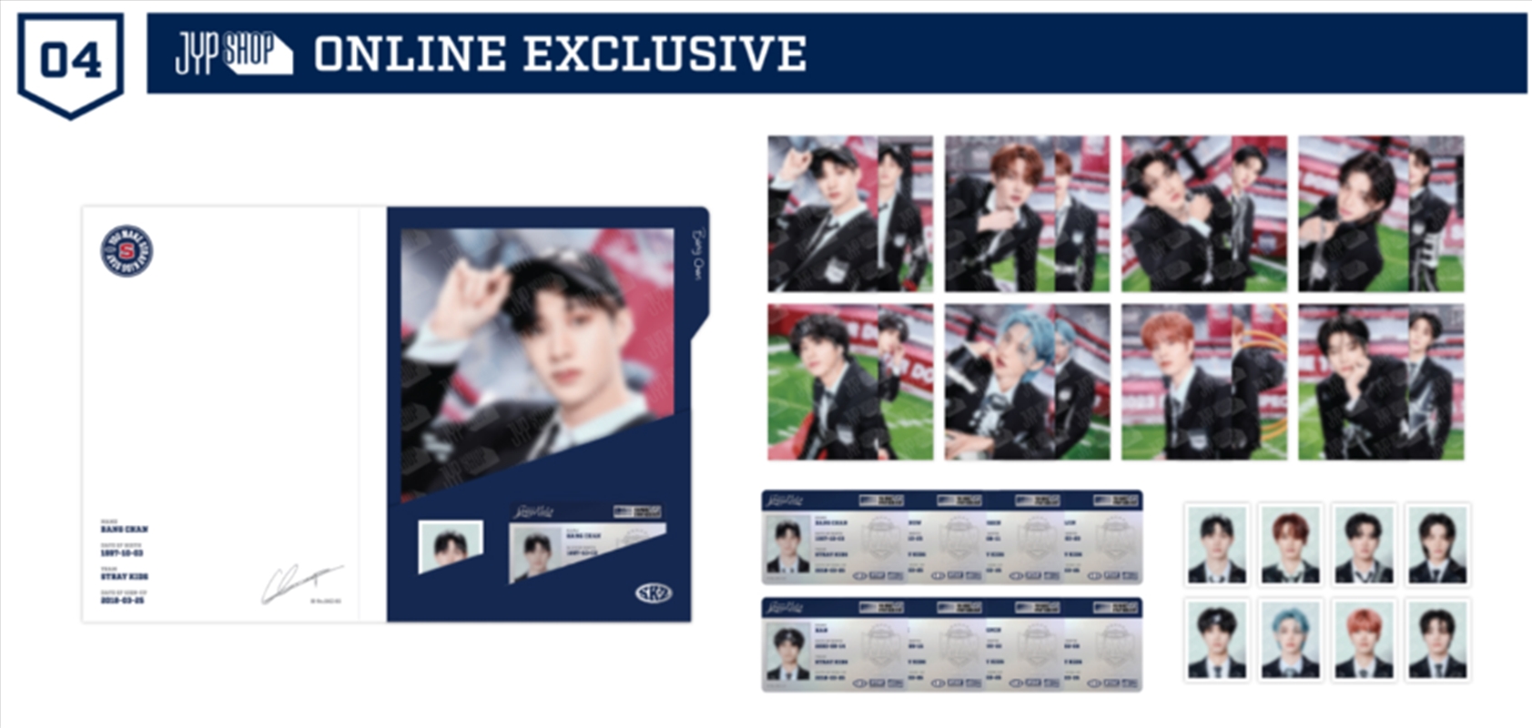 Player Profile Set: Changbin/Product Detail/KPOP Merch