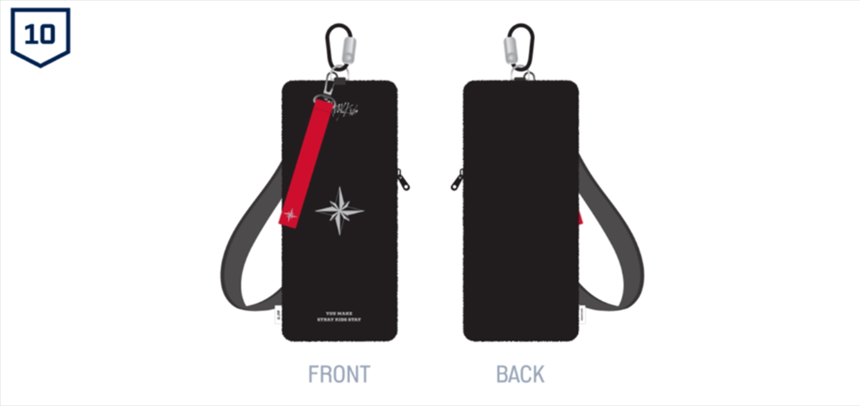 Kpop Lightstick JYP SHOP Stray Kids Lightstick Storage Bag