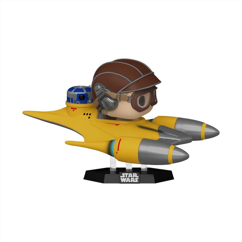 Star Wars - Anakin Skywalker in Naboo Starfighter (with R2-D2) US Exclusive Pop! Ride [RS]/Product Detail/Pop Vinyl Rides