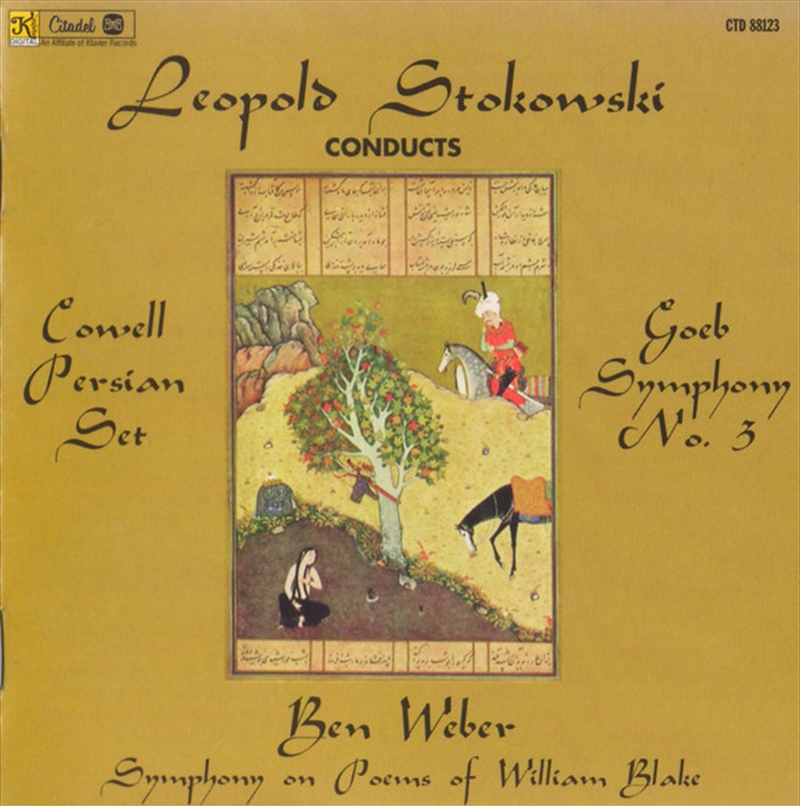 Leopold Stokowski Conducts Henry Cowell, Roger Goeb, Ben Weber/Product Detail/Metal