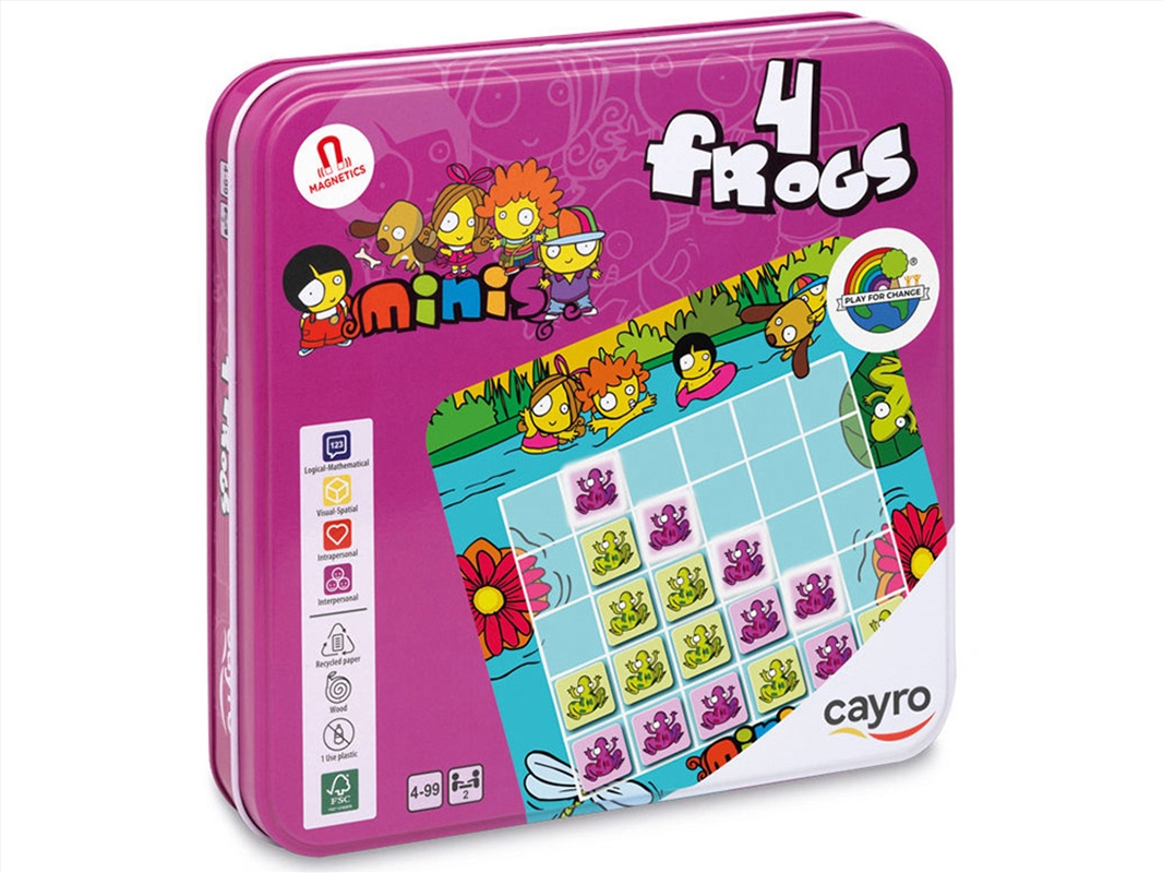 4 Frogs Magnetic (4 In A Row)/Product Detail/Board Games