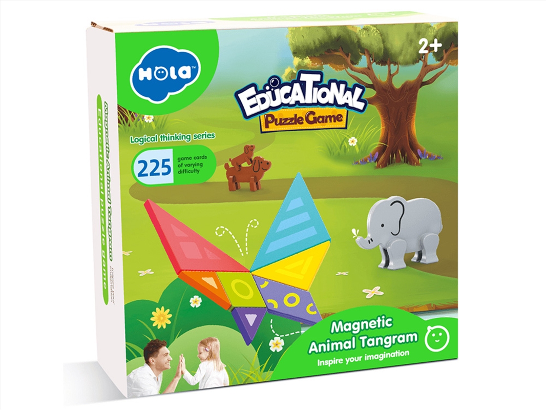 Animal Tangram Magnetic (Hola)/Product Detail/Board Games