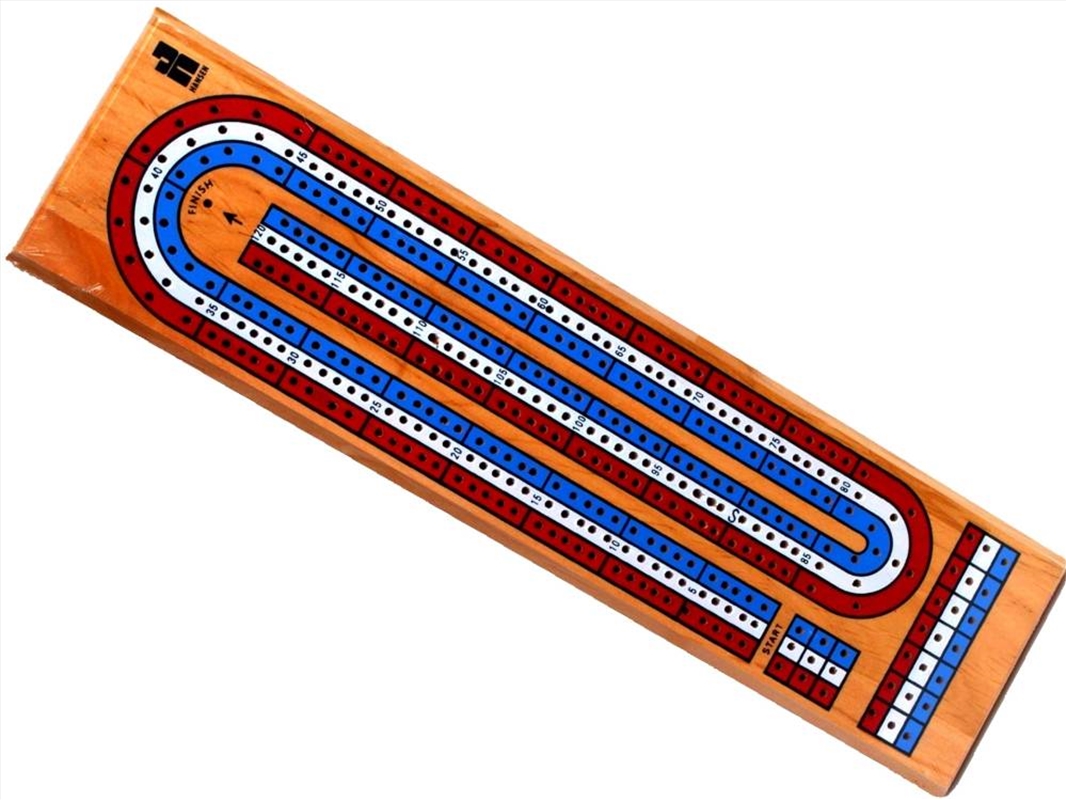 Cribbage,3 Track Coloured/Product Detail/Games
