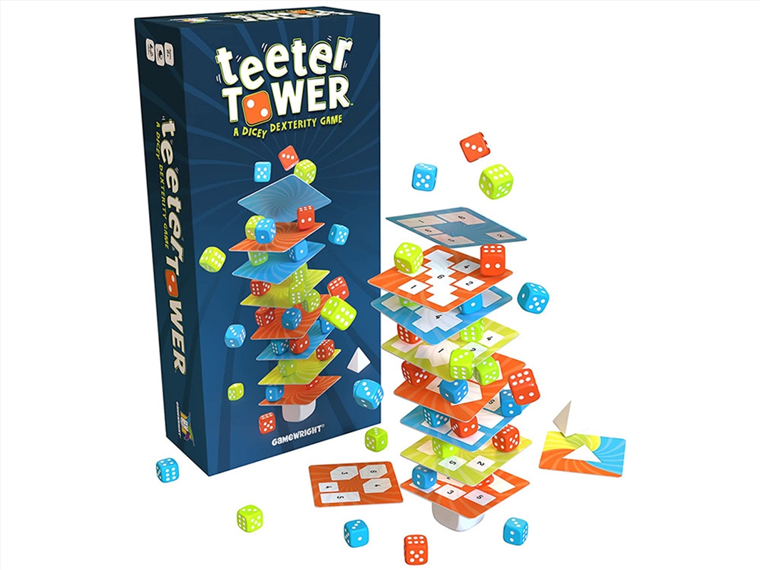 Teeter Tower Dicey Dexterity G/Product Detail/Games