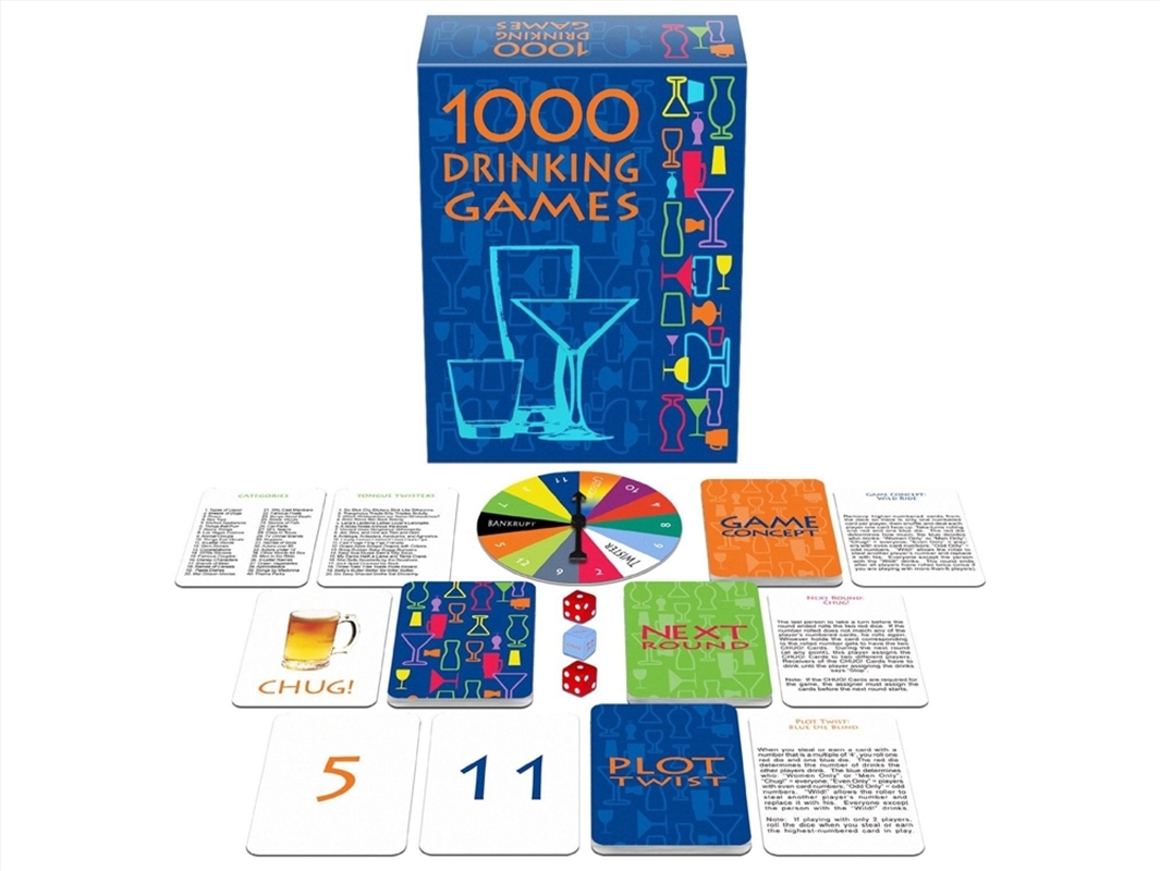 1000 Drinking Games/Product Detail/Card Games