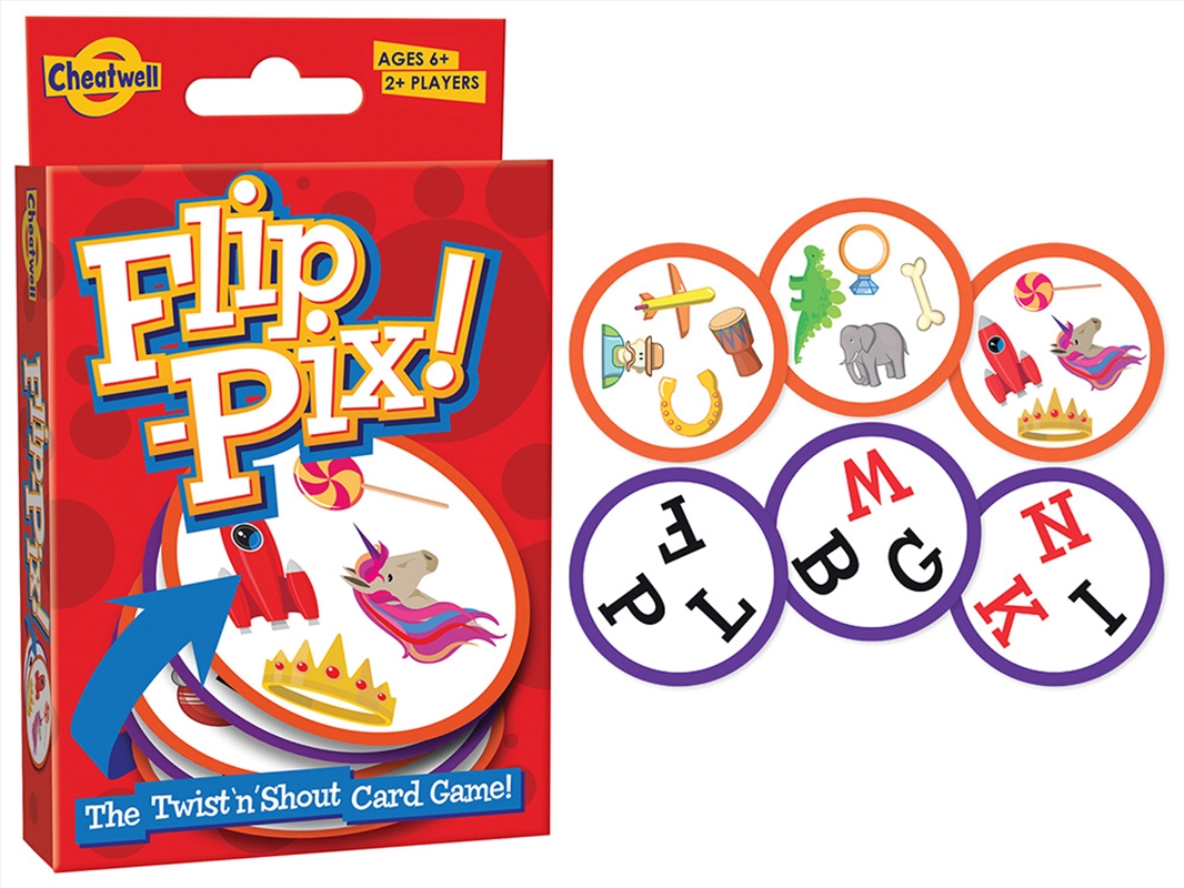 Flip-Pix Twist'N'Shout Card Gm/Product Detail/Card Games
