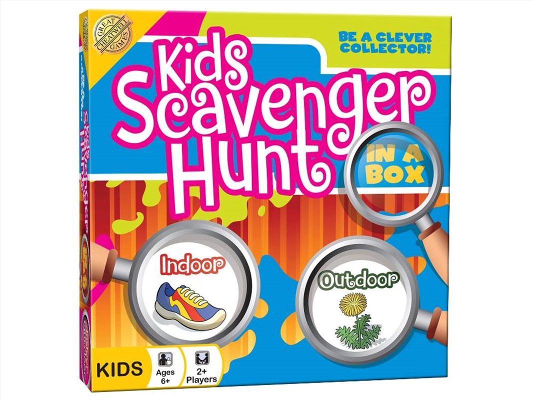 Kids Scavenger Hunt Cheatwell/Product Detail/Card Games