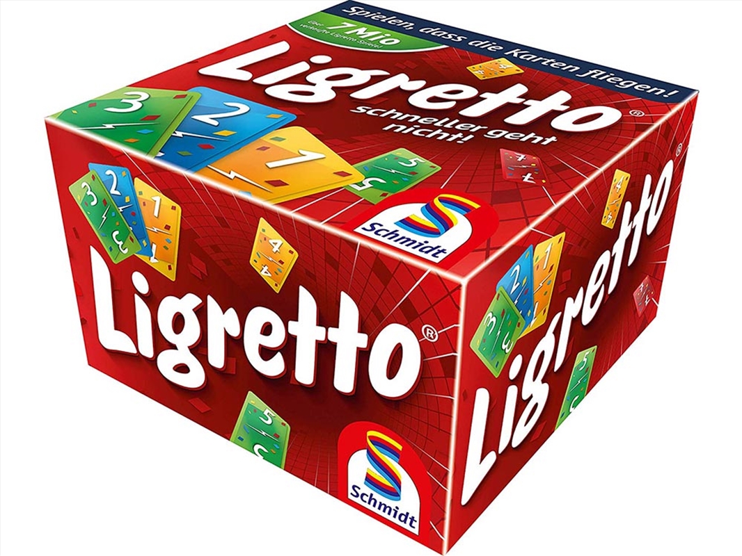 Ligretto Red (Schmidt)/Product Detail/Card Games