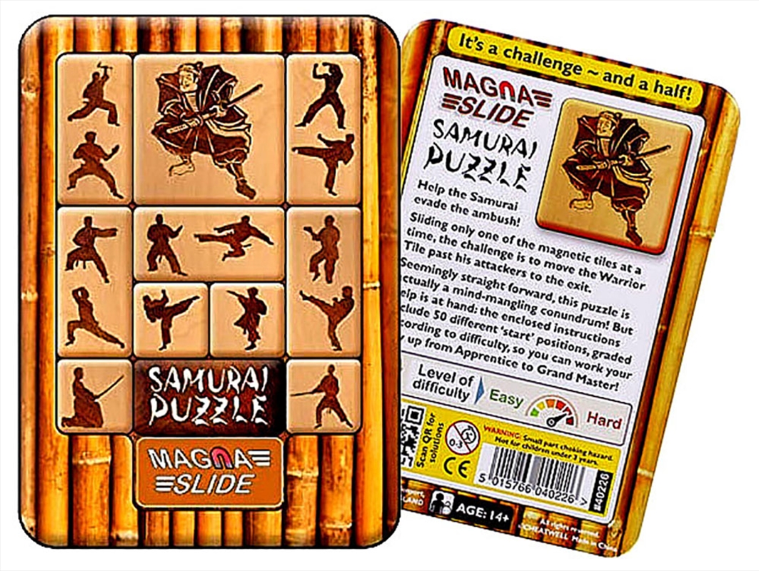 Magna Slide Samurai Puzzle/Product Detail/Card Games