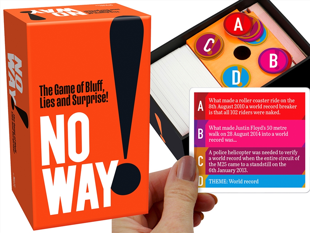 No Way! Bluffing Game/Product Detail/Card Games