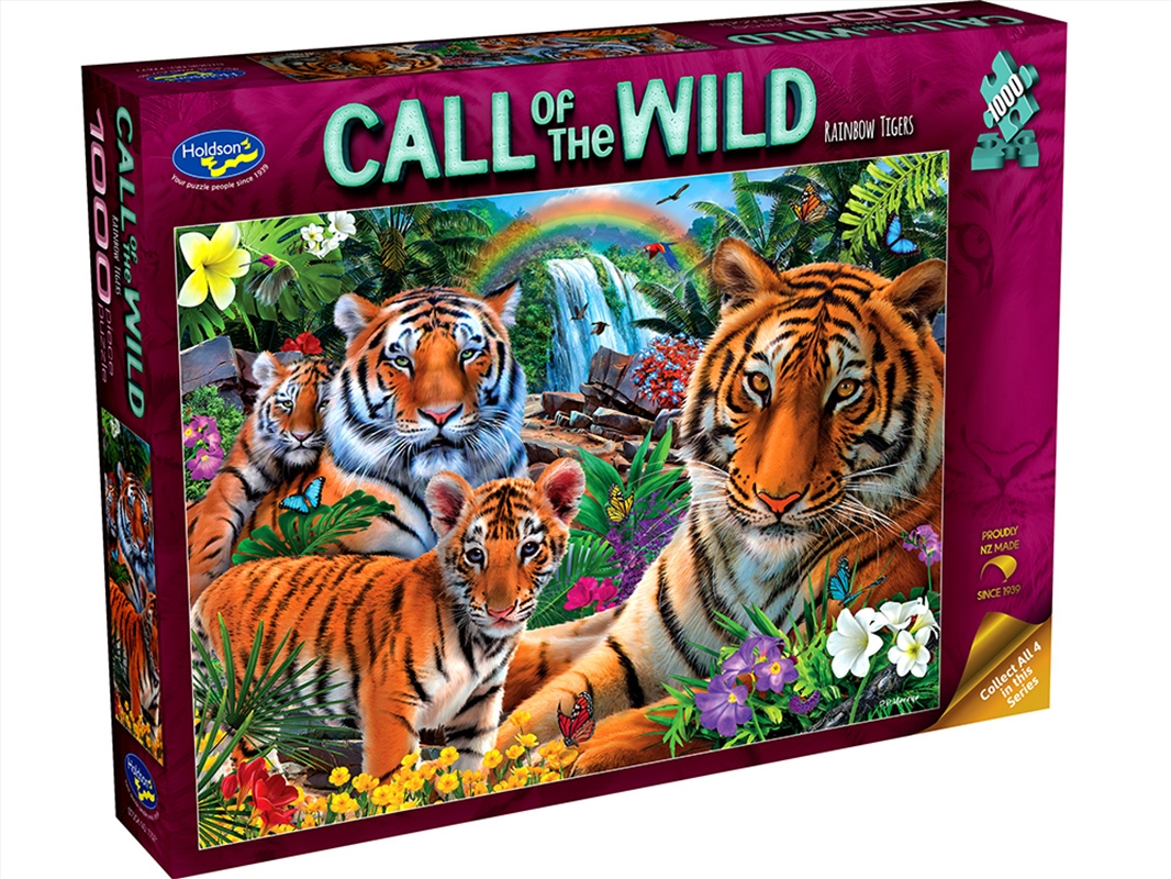 Call Of The Wild Tigers 1000Pc/Product Detail/Jigsaw Puzzles