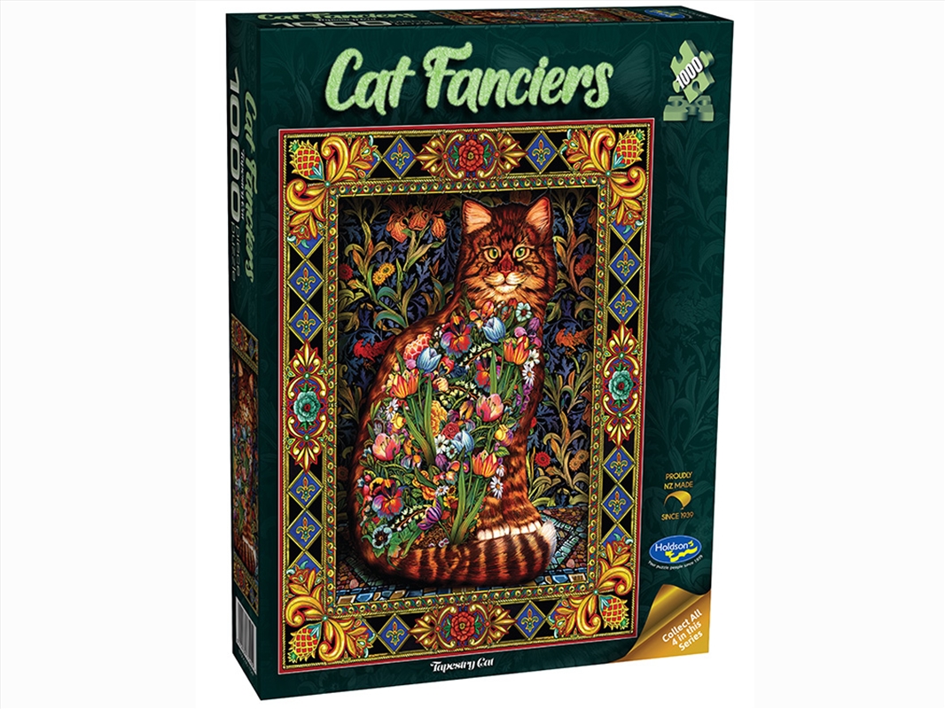 Cat Fanciers Tapestry Cat 1000Pc/Product Detail/Jigsaw Puzzles