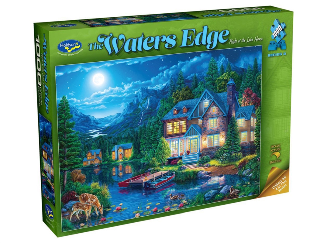 Water'S Edge 2, Lake House/Product Detail/Jigsaw Puzzles