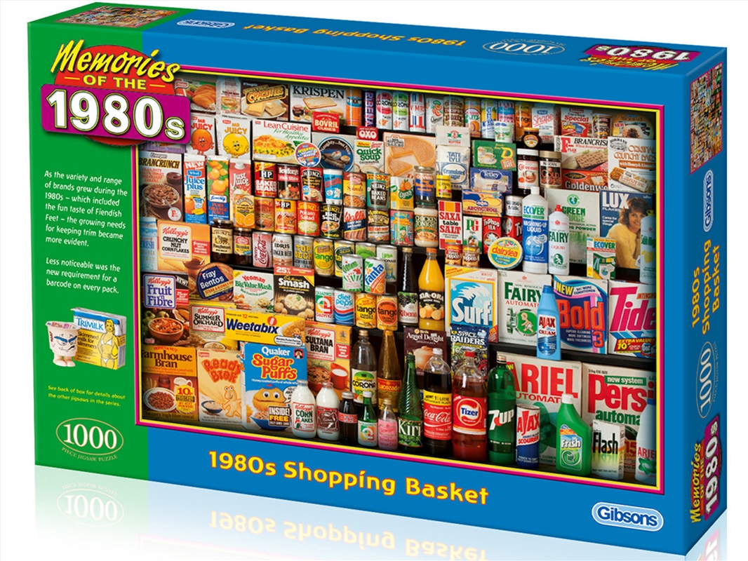 1980S Shopping Basket 1000Pc/Product Detail/Jigsaw Puzzles