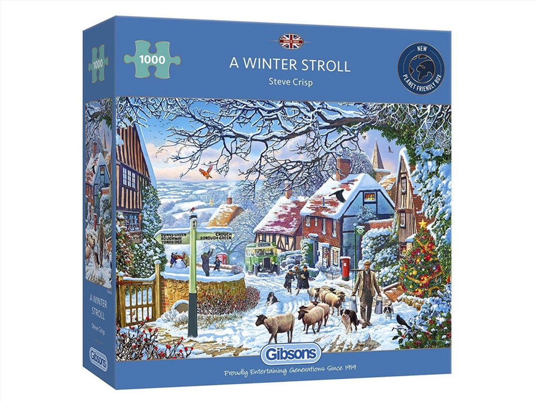 A Winter Stroll 1000Pc/Product Detail/Jigsaw Puzzles