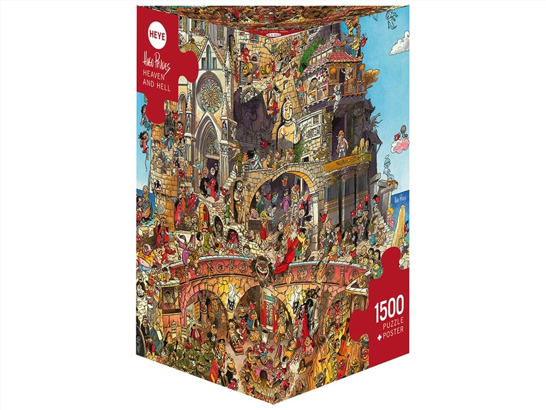Prades, Heaven & Hell 1500Pc/Product Detail/Jigsaw Puzzles