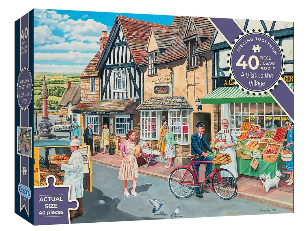 Piecing Together Village Visit/Product Detail/Jigsaw Puzzles