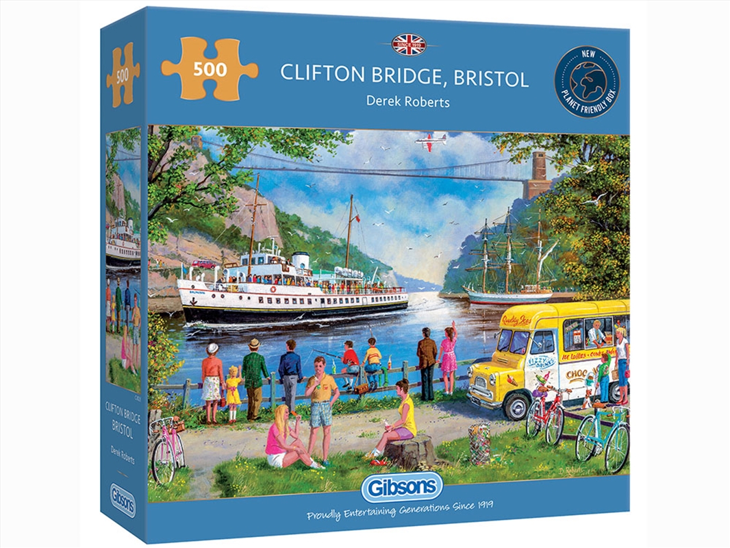 Clifton Bridge, Bristol 500Pc/Product Detail/Jigsaw Puzzles