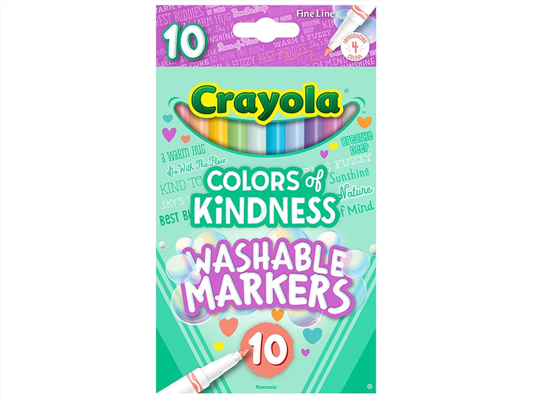 Washable Markers/Kindness (10)/Product Detail/Stationery