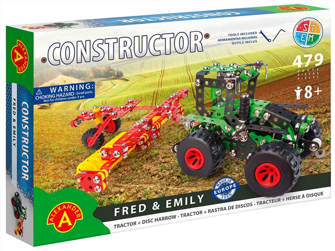 Fred & Emily Tractor Set 479Pc/Product Detail/Toys