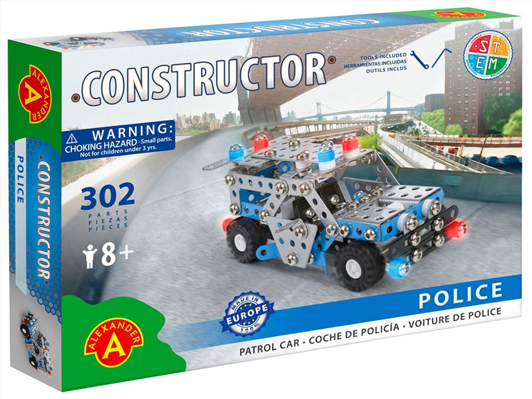 Police Patrol Car 302Pc/Product Detail/Toys