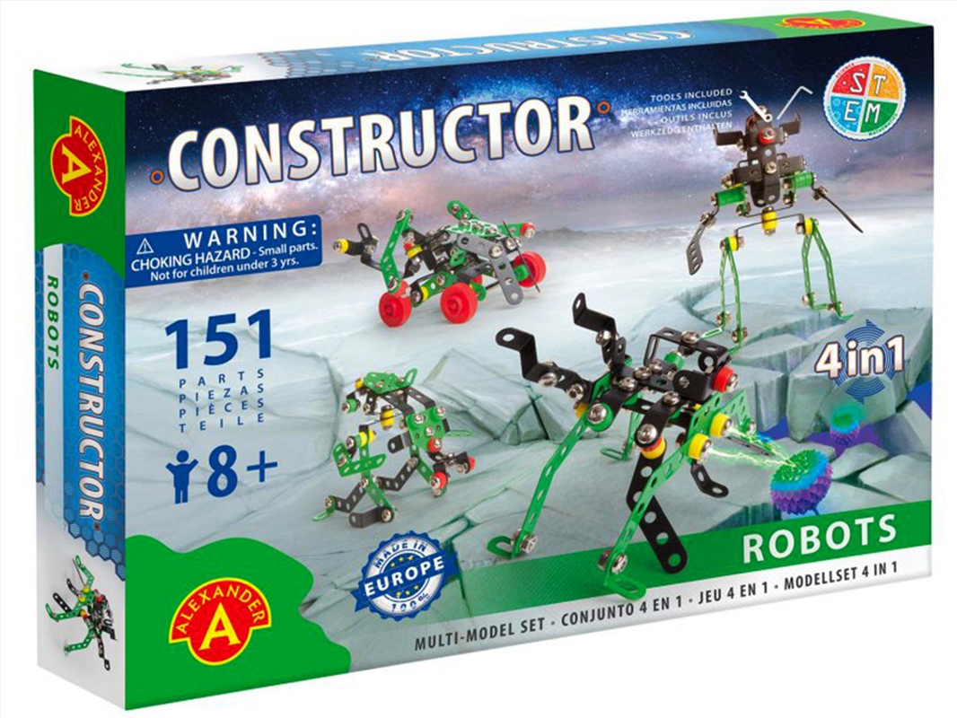 Robots 4-In-1 151Pcs/Product Detail/Toys