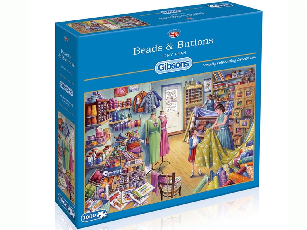 Beads & Buttons 1000Pc/Product Detail/Jigsaw Puzzles