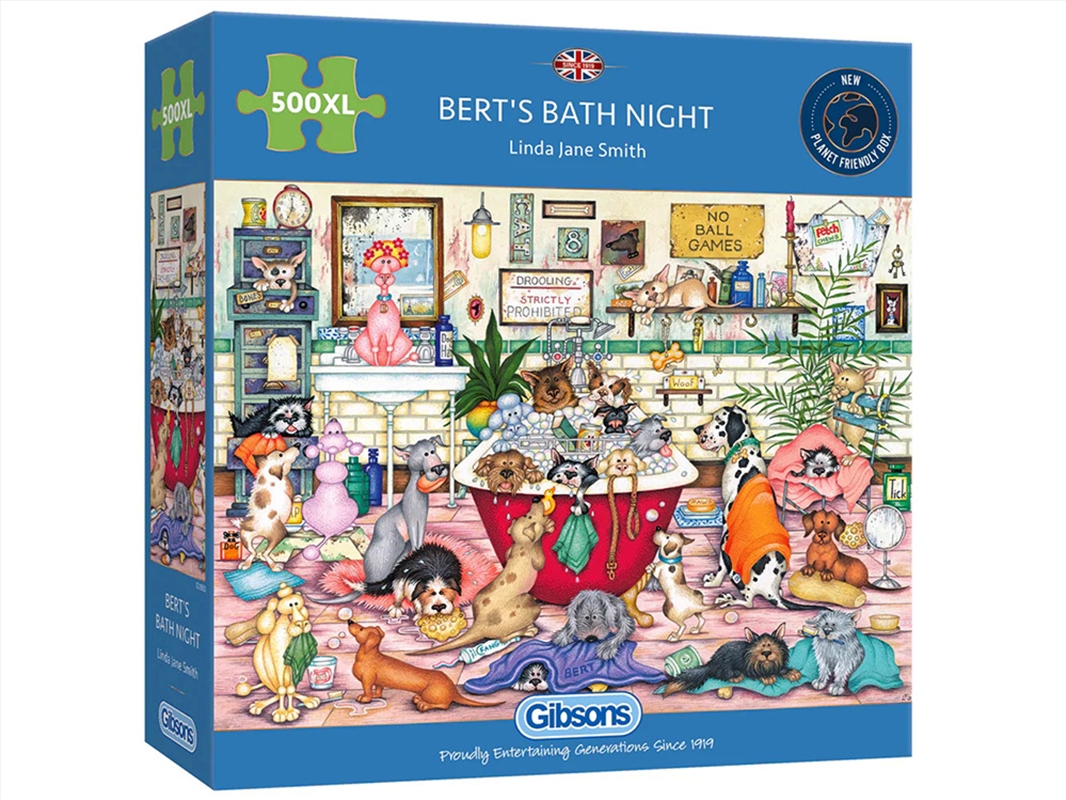 Bert'S Bath Night 500 Piece XL/Product Detail/Jigsaw Puzzles