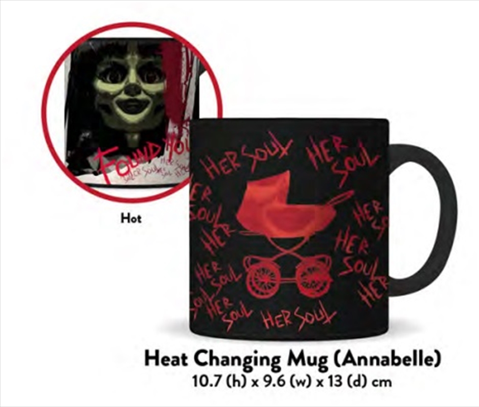 Conjuring - Annabelle Heat Changing Mug 400ml/Product Detail/Mugs