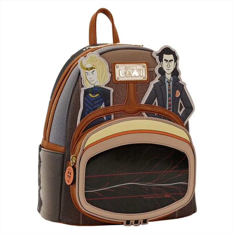 Loungefly Loki (TV) - TVA Lenticular Multiverse Mini Backpack/Product Detail/Bags