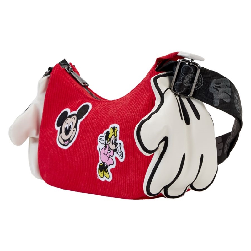Loungefly Disney: D100 - Mickey Classic Gloves Crossbody Bag/Product Detail/Bags