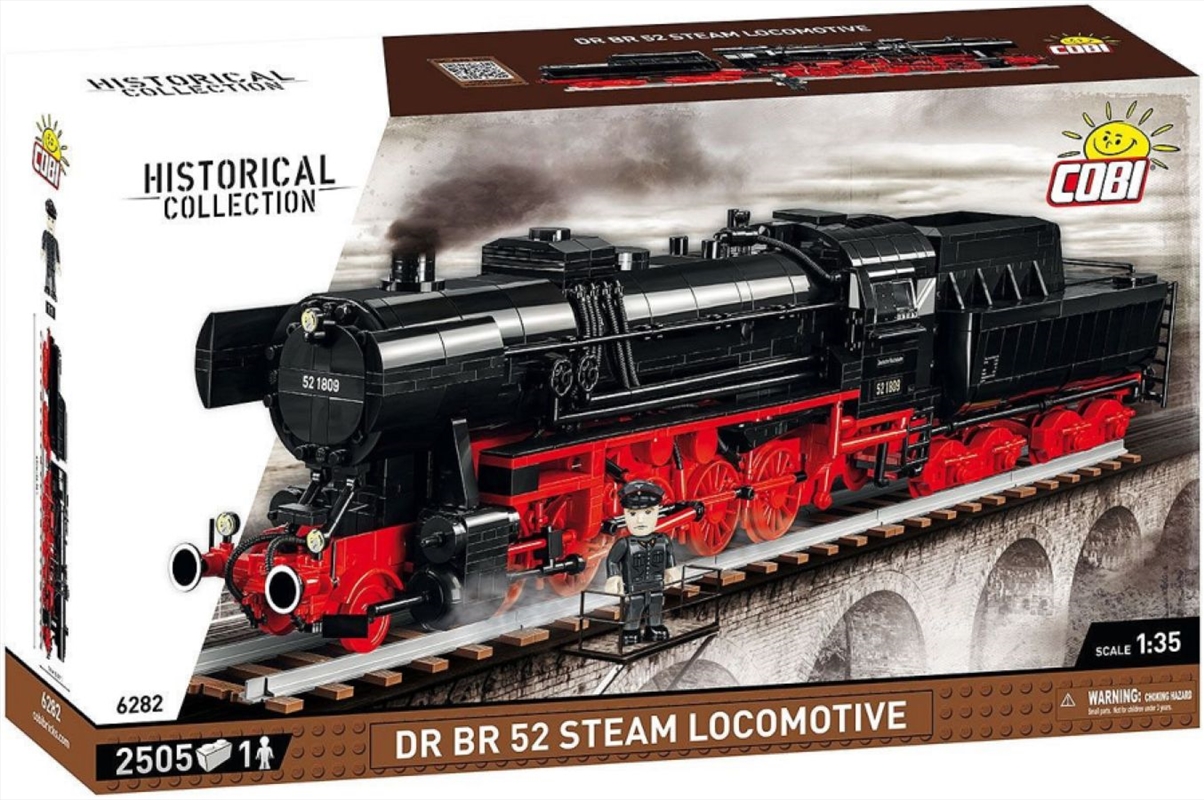 Trains - DR BR 52 Steam Locomotive 1:35 Scale [2505 Pcs]/Product Detail/Collectables