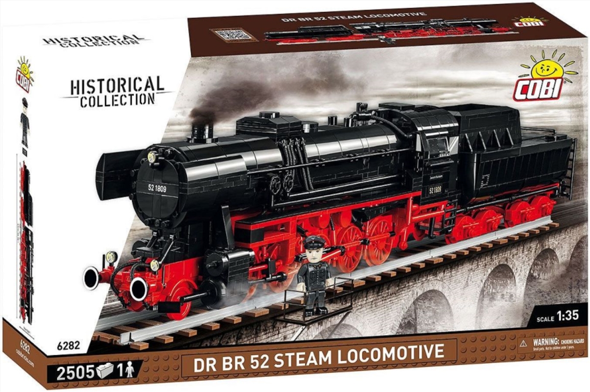 Trains - DR BR 52 Steam Locomotive 1:35 Scale [2505 Pcs]/Product Detail/Collectables