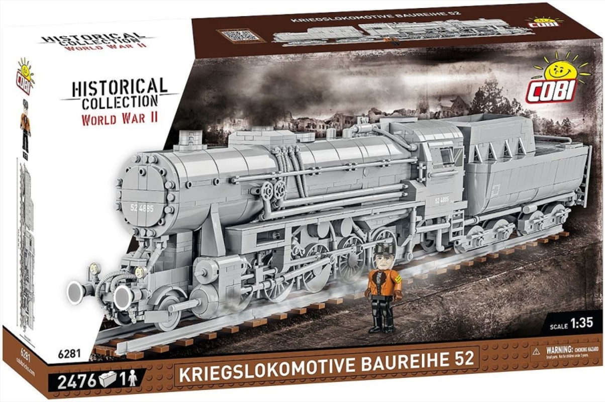 Trains - Kriegslokomotive Baureihe 52 Locomotive 1:35 Scale [2476 Pcs]/Product Detail/Collectables