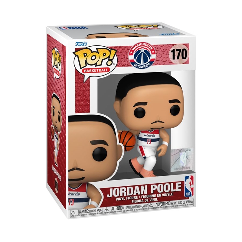 NBA Basketball - Jordan Poole (Washington Wizards) Pop! Vinyl/Product Detail/Sport