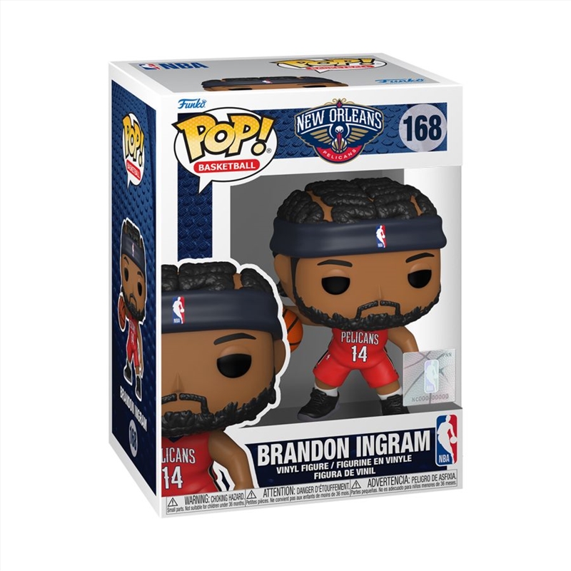 NBA Basketball - Brandon Ingram (New Orleans Pelicans) Pop! Vinyl/Product Detail/Sport