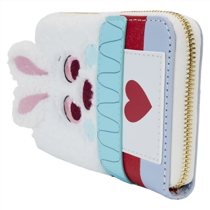 Loungefly Alice In Wonderland (1951) - White Rabbit Cosplay Zip Around Wallet/Product Detail/Wallets