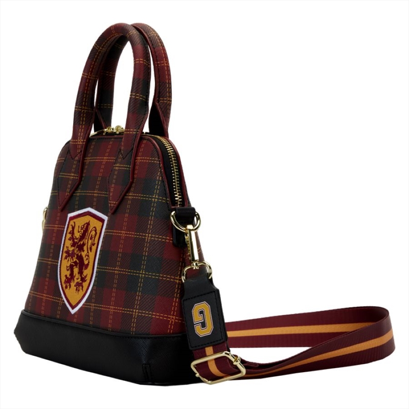 Loungefly Harry Potter - Gryffindor Patch Varsity Plaid Crossbody Bag/Product Detail/Bags