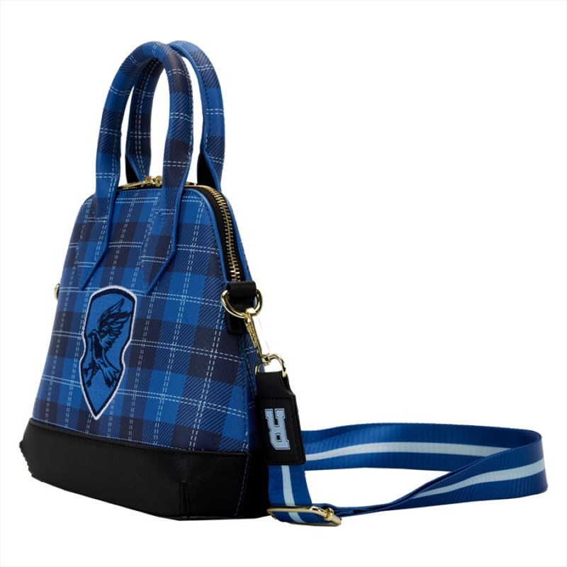 Loungefly Harry Potter - Ravenclaw Patch Varsity Plaid Crossbody Bag/Product Detail/Bags