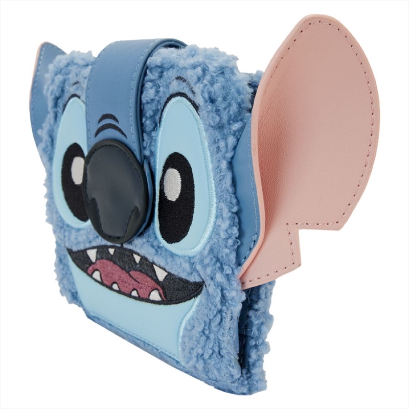 Loungefly Lilo & Stitch - Plush Sherpa Cosplay Bifold Wallet/Product Detail/Wallets