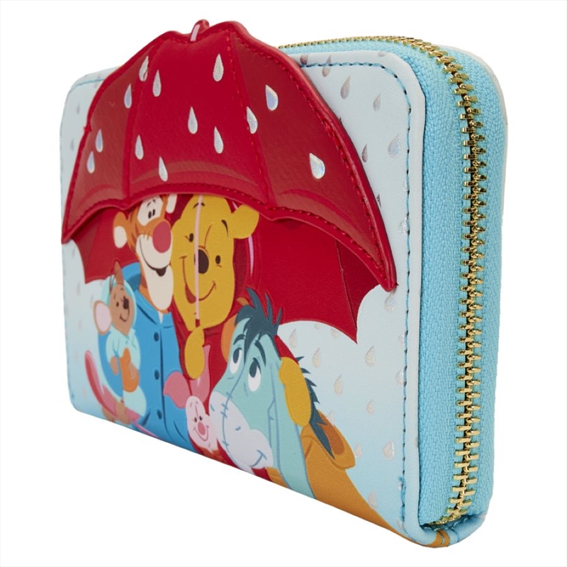 Loungefly Winnie The Pooh - Pooh & Friends Rainy Day Zip Around Wallet/Product Detail/Wallets