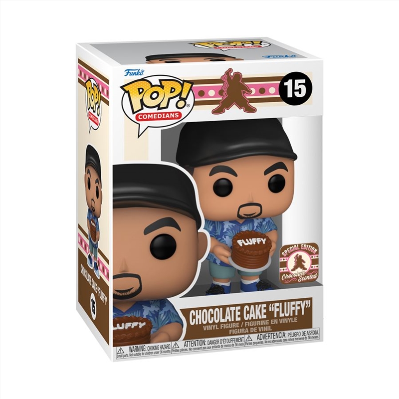 Comedians - Gabriel "Fluffy" Iglesias with Cake Specialty Series Scented Pop! Vinyl [RS]/Product Detail/Standard Pop Vinyl