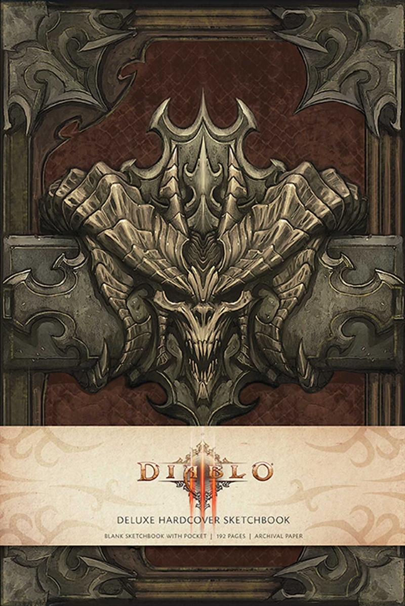 Diablo III: Hardcover Blank Sketchbook/Product Detail/Notebooks & Journals