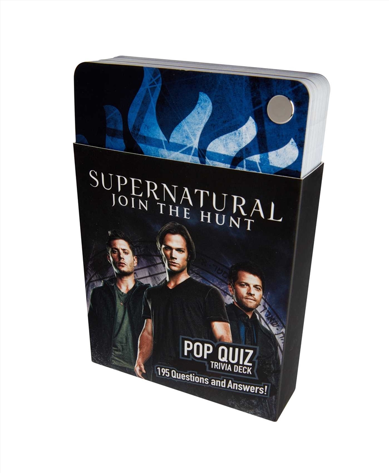 Supernatural Pop Quiz Trivia Deck/Product Detail/Card Games