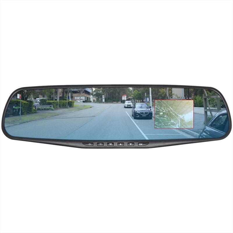 Laser FHD Mirror Dash Cam/Product Detail/Electronics
