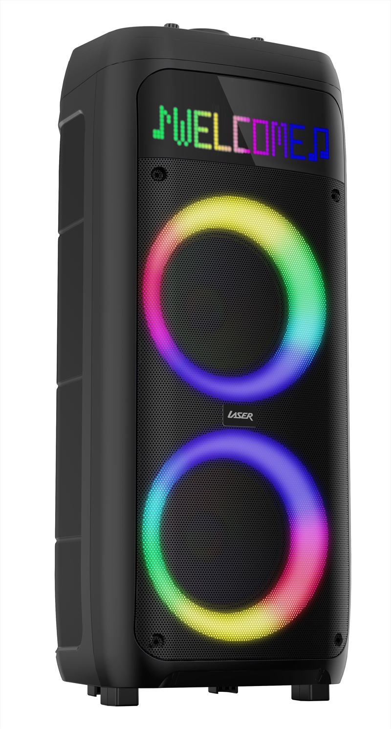 Laser RGB Party Speaker with LED Messaging Panel/Product Detail/Speakers