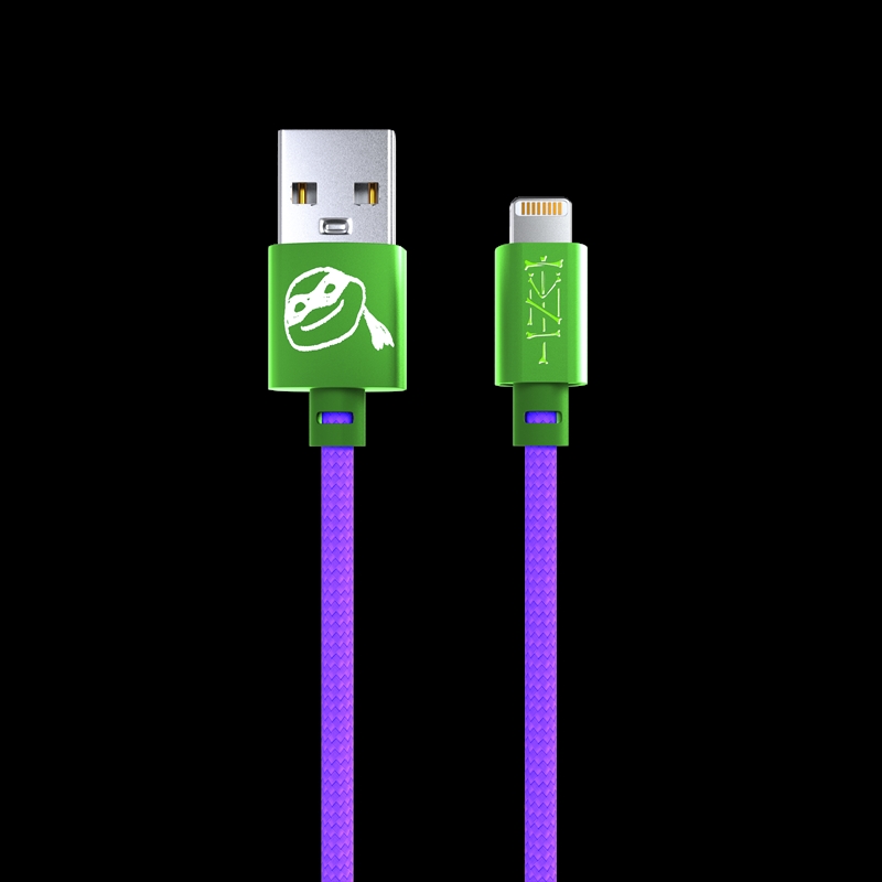TMNT Lightning to USB A Cable 1m/Product Detail/Consoles & Accessories