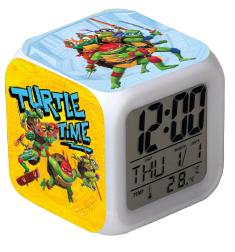 TMNT Alarm Clock Glow Cube/Product Detail/Electronics