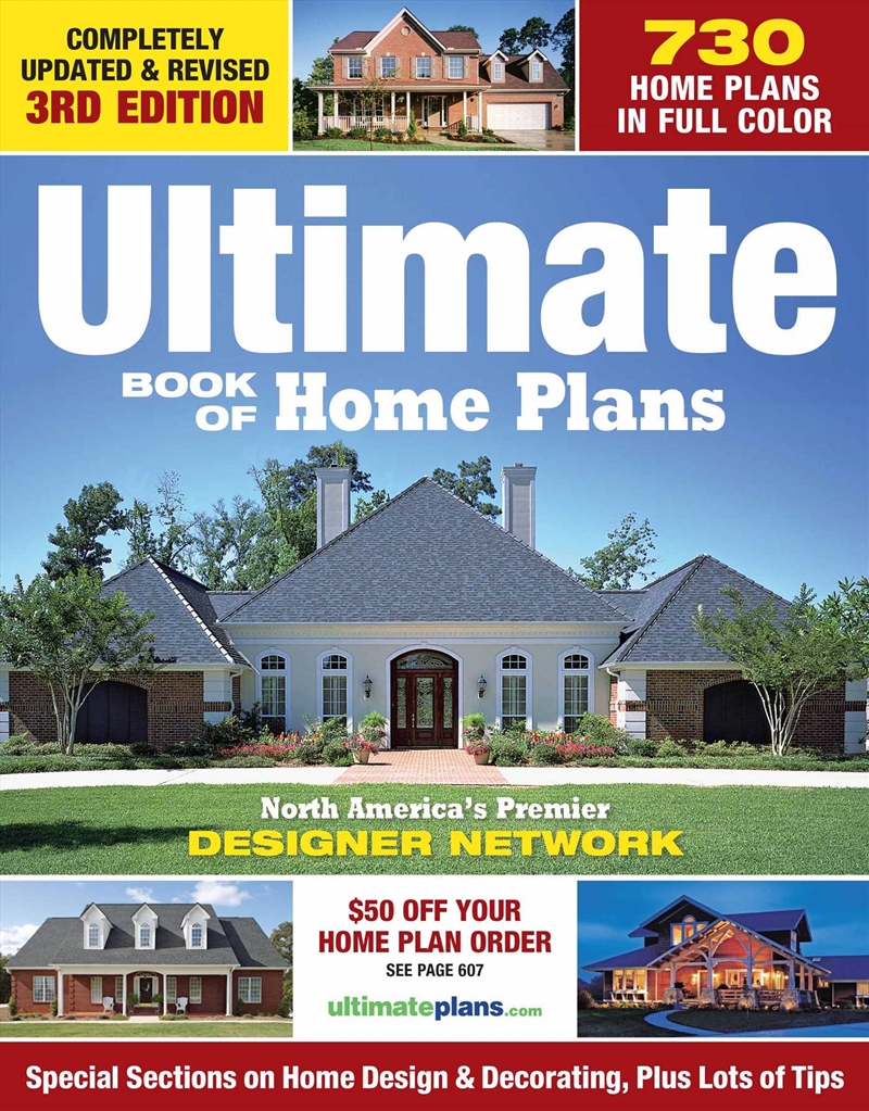 Ultimate Book of Home Plans/Product Detail/House and Home Design